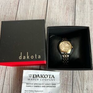 Dakota Steel 50 Meter Water Resistant Watch